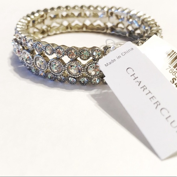NWT Charter Club Sparkle Bracelet - Picture 1 of 3